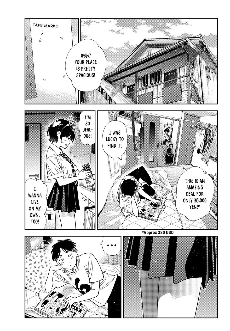 Kanojo, Okarishimasu chapter 402 page 1