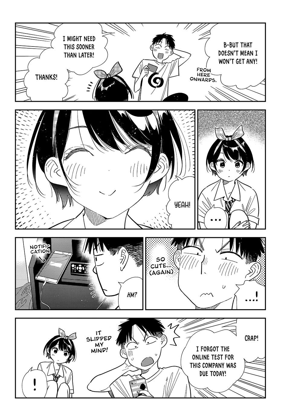Kanojo, Okarishimasu chapter 402 page 8