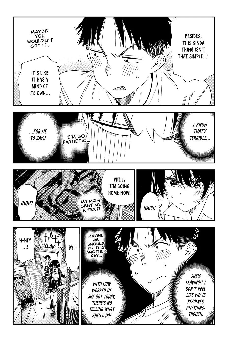 Kanojo, Okarishimasu chapter 406 page 14