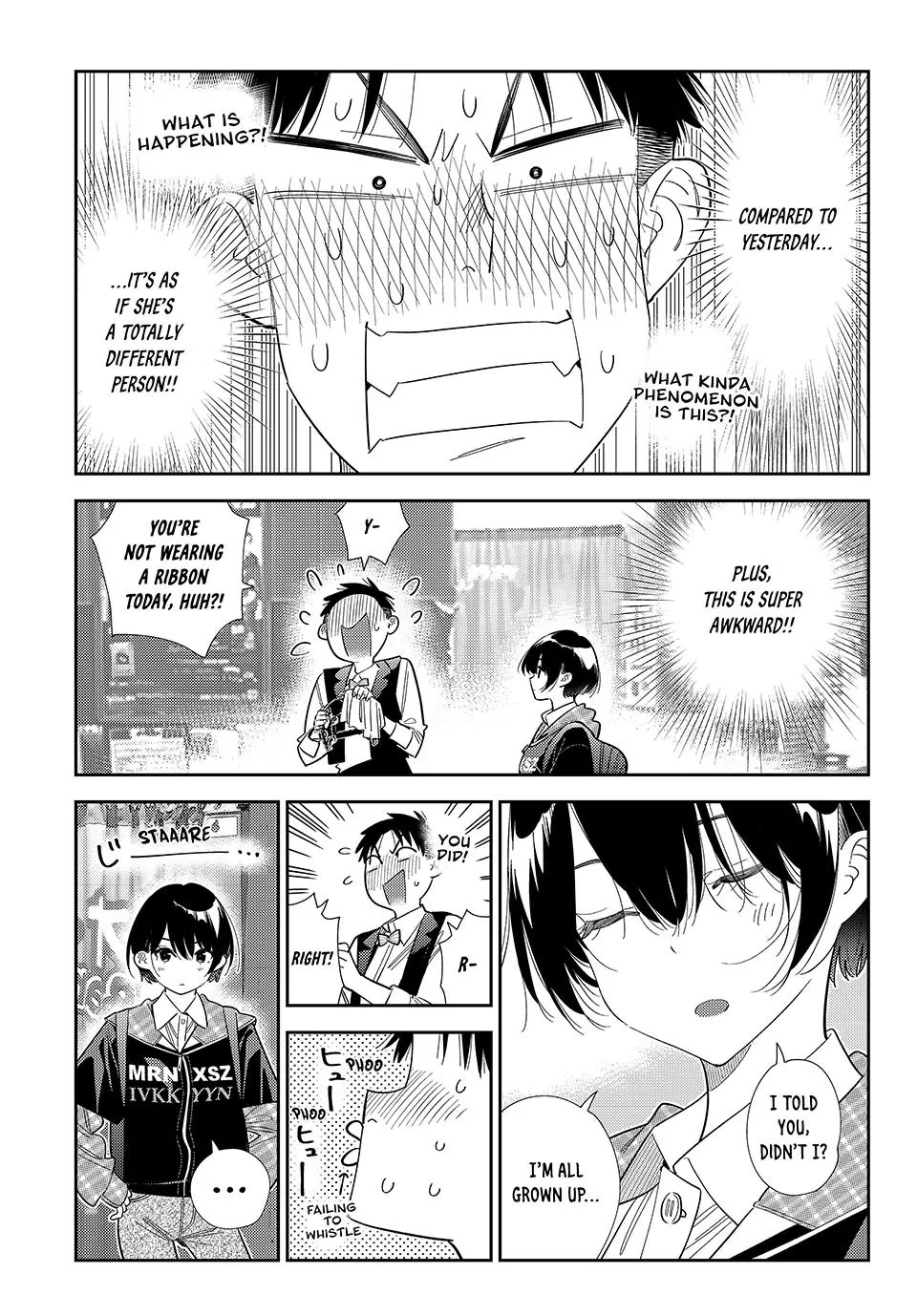 Kanojo, Okarishimasu chapter 407 page 17