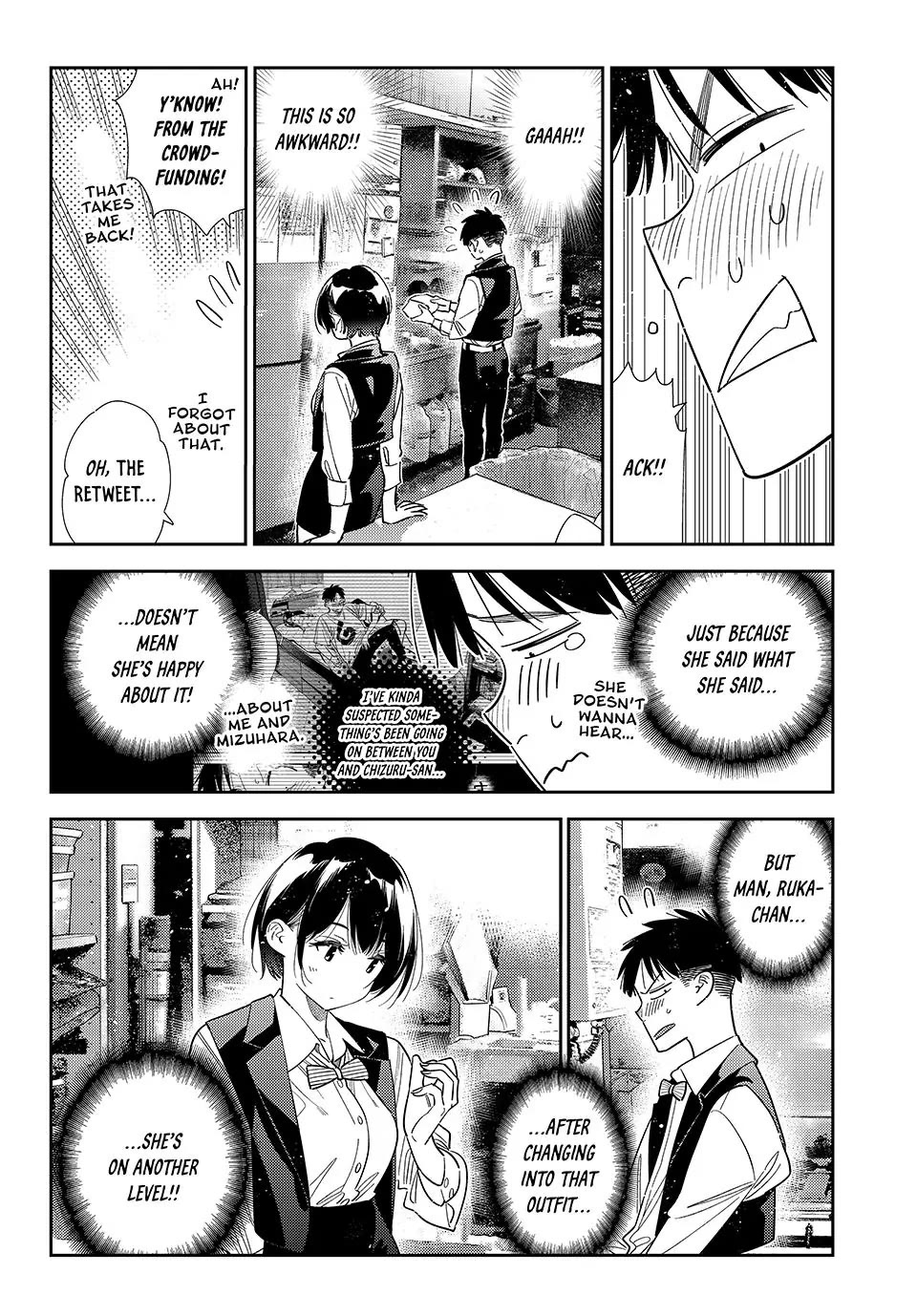 Kanojo, Okarishimasu chapter 408 page 6