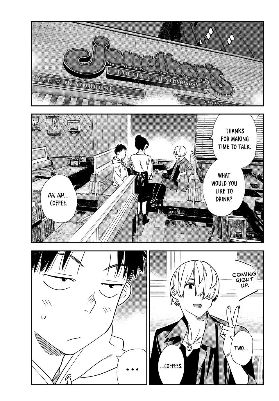 Kanojo, Okarishimasu chapter 409 page 1