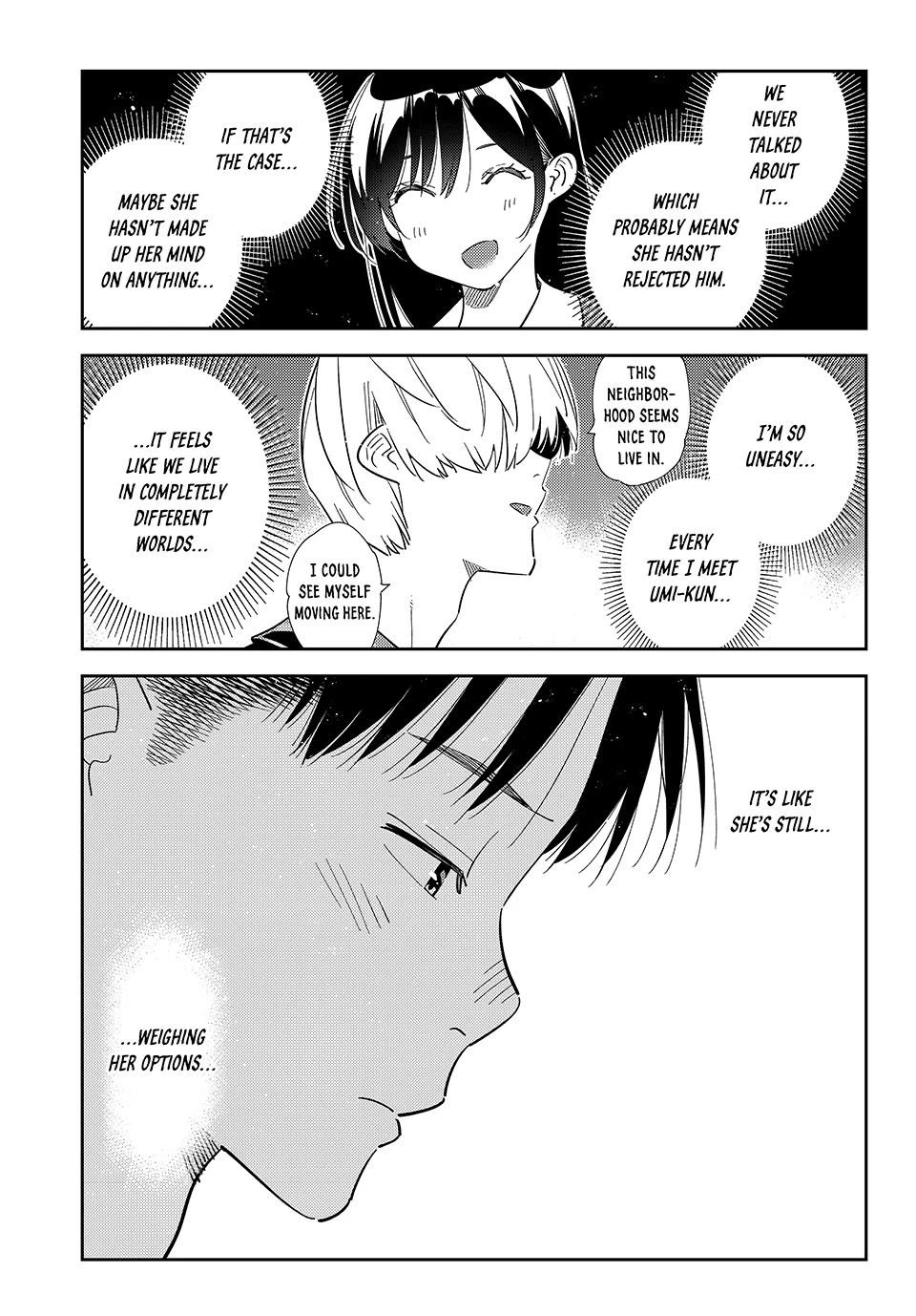 Kanojo, Okarishimasu chapter 409 page 15