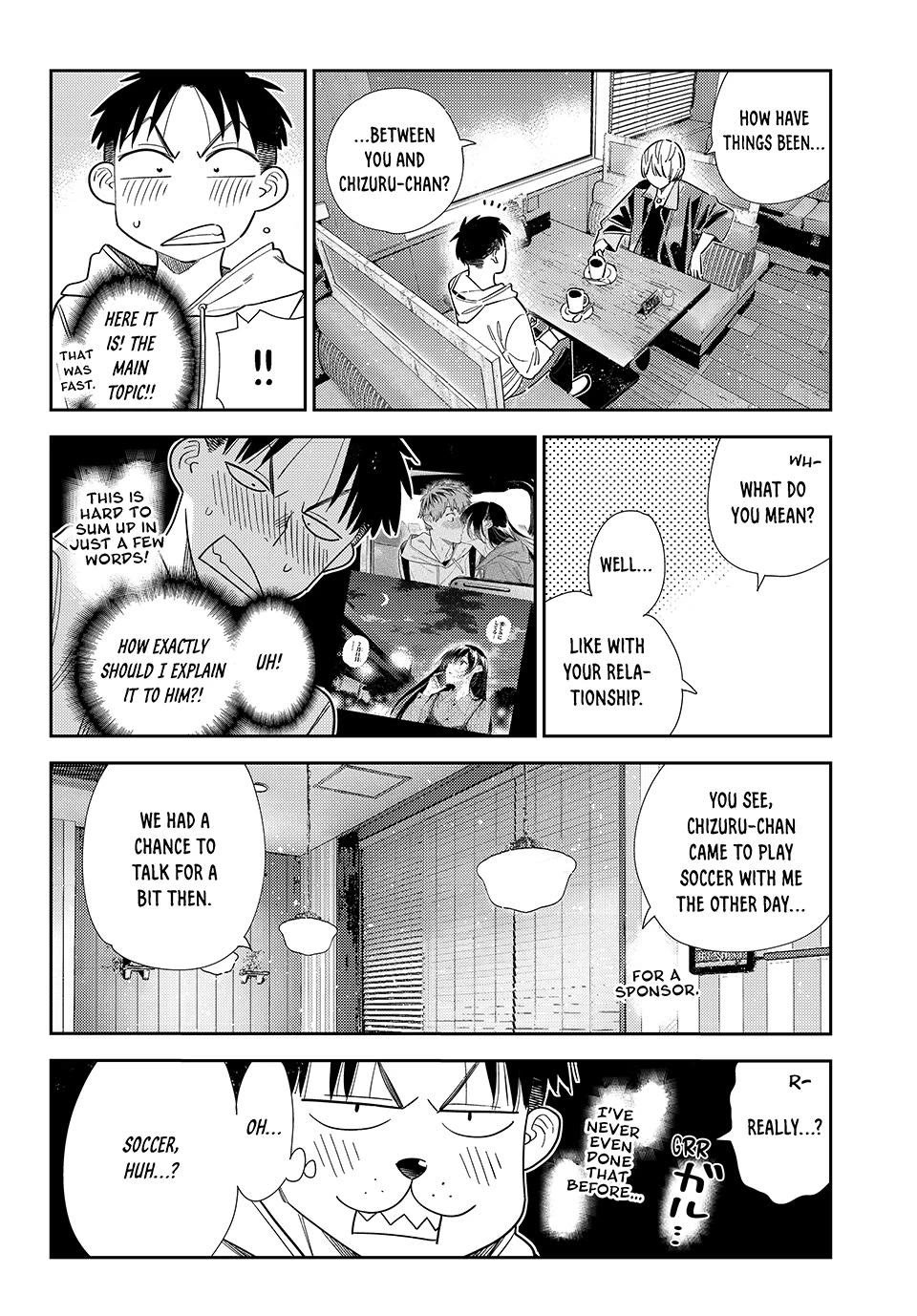 Kanojo, Okarishimasu chapter 409 page 6