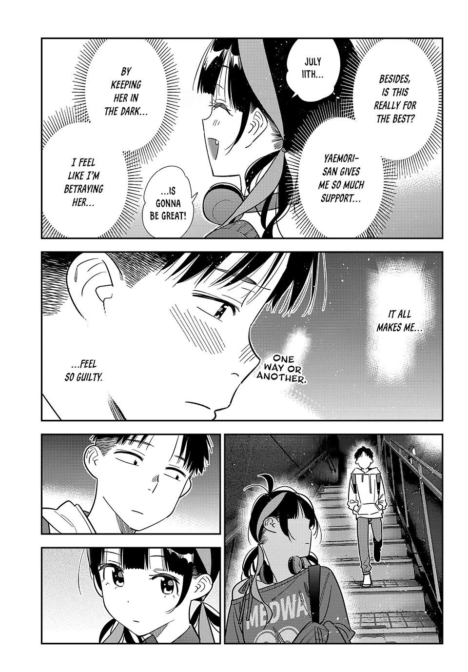 Kanojo, Okarishimasu chapter 410 page 19