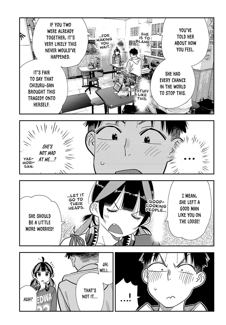 Kanojo, Okarishimasu chapter 411 page 11