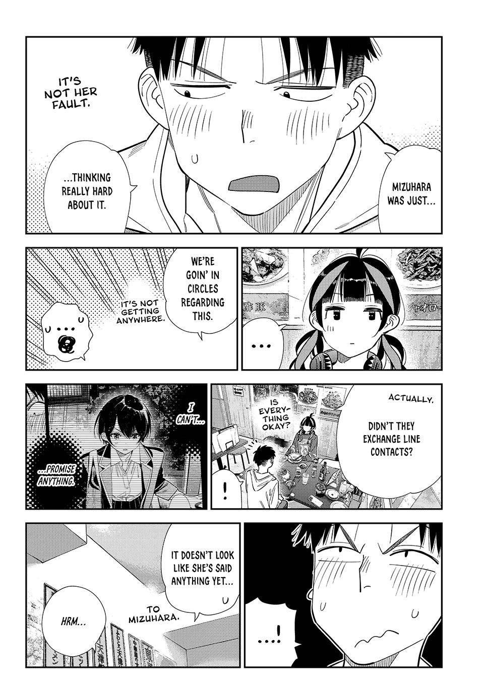 Kanojo, Okarishimasu chapter 411 page 12