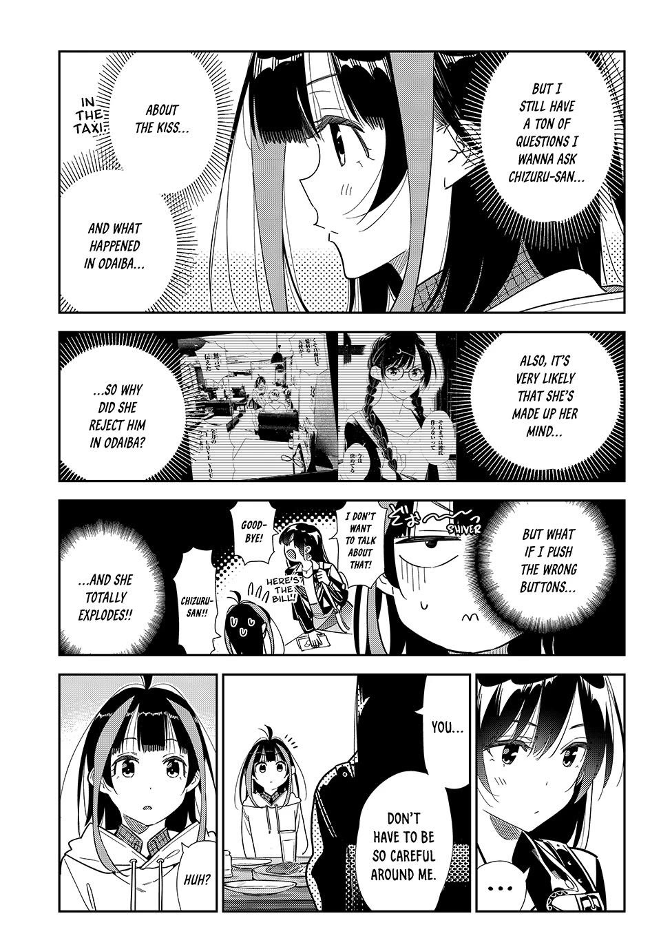 Kanojo, Okarishimasu chapter 413 page 9
