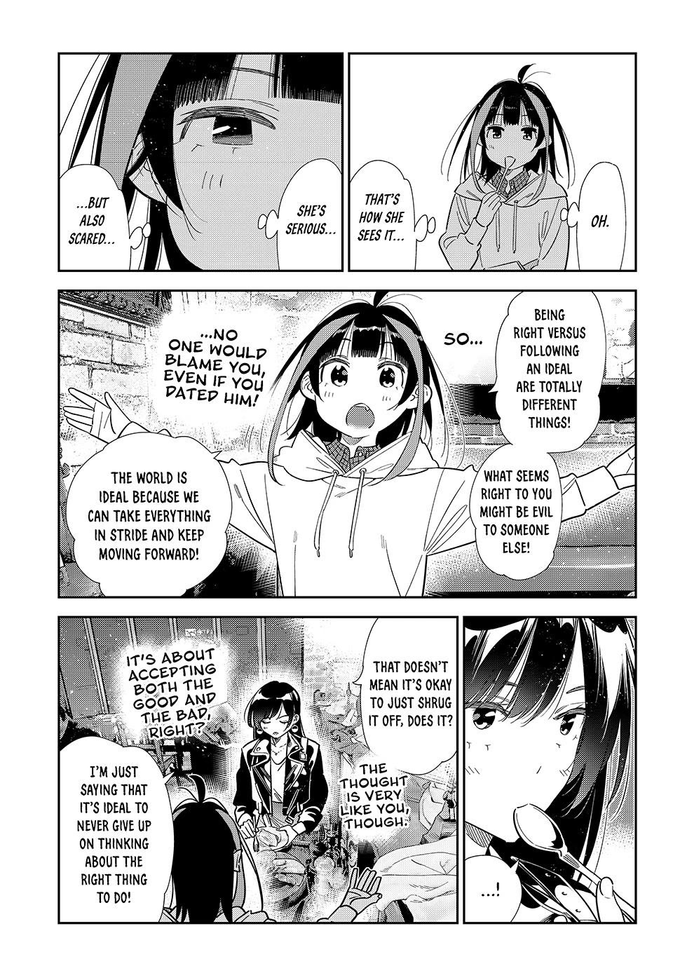 Kanojo, Okarishimasu chapter 414 page 11