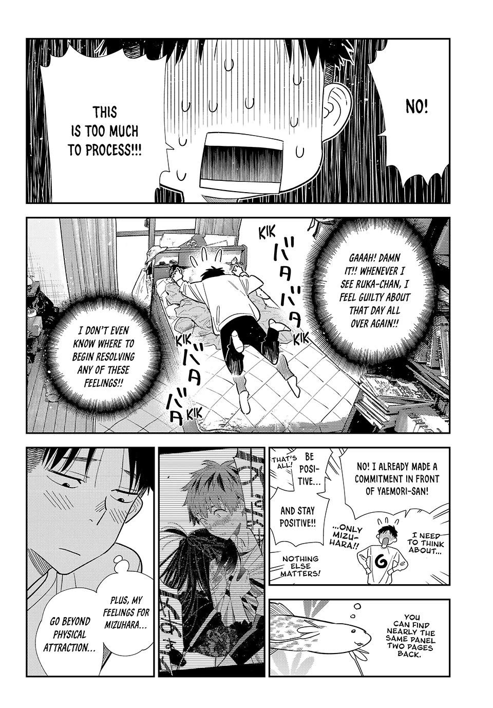 Kanojo, Okarishimasu chapter 418 page 12
