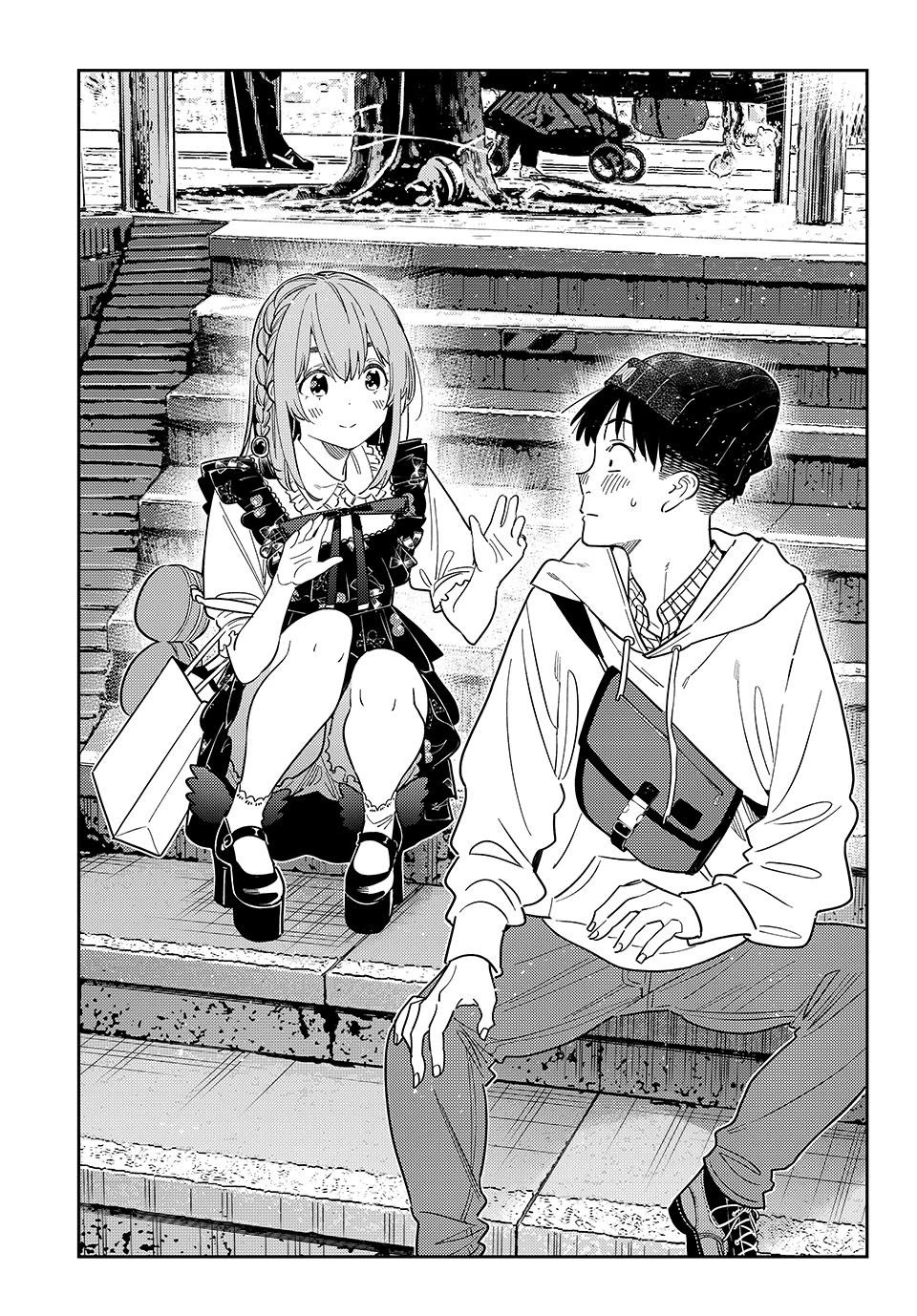 Kanojo, Okarishimasu chapter 418 page 17