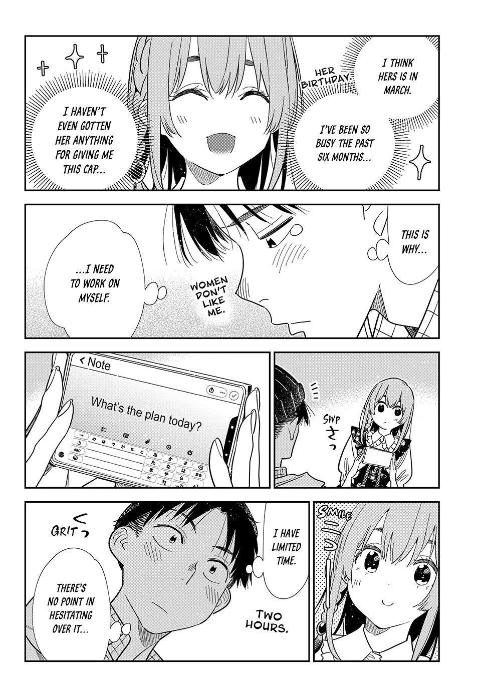 Kanojo, Okarishimasu chapter 419 page 10