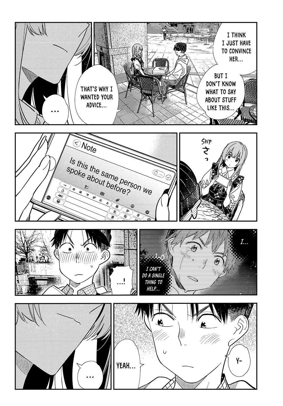 Kanojo, Okarishimasu chapter 419 page 12