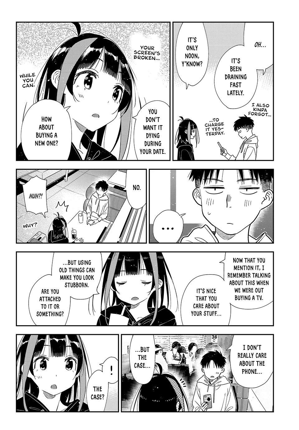 Kanojo, Okarishimasu chapter 422 page 12