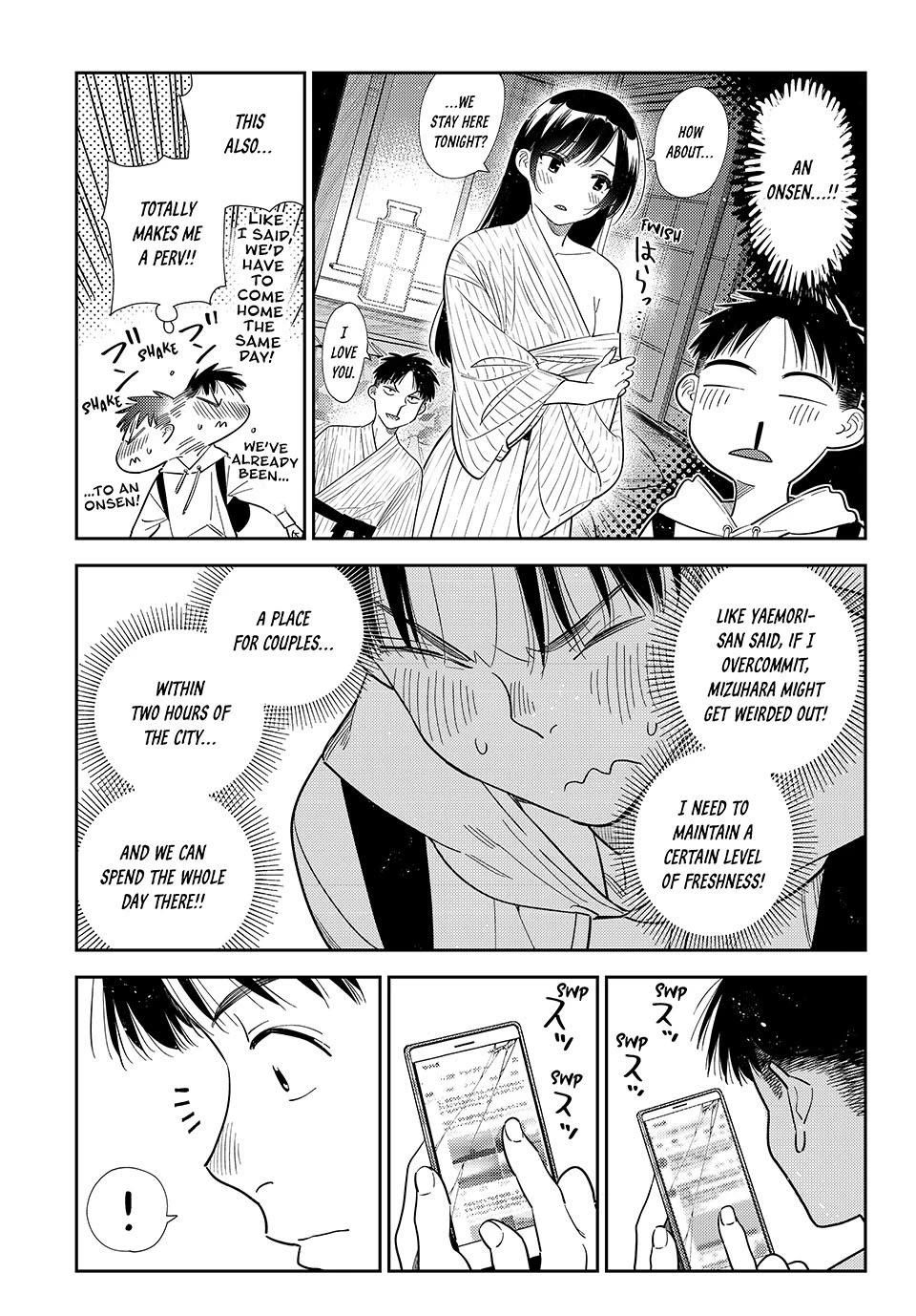 Kanojo, Okarishimasu chapter 422 page 19