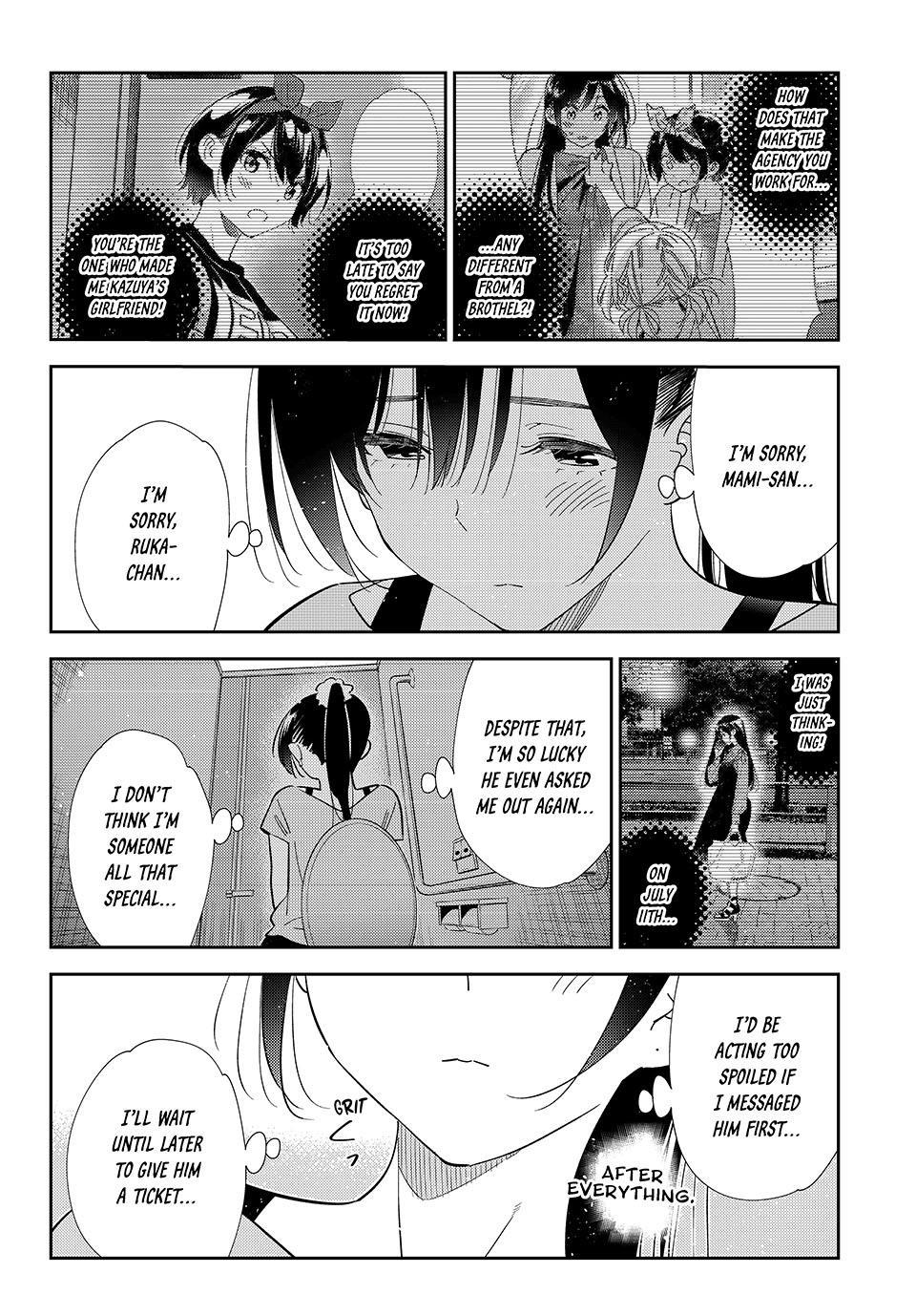 Kanojo, Okarishimasu chapter 425 page 16