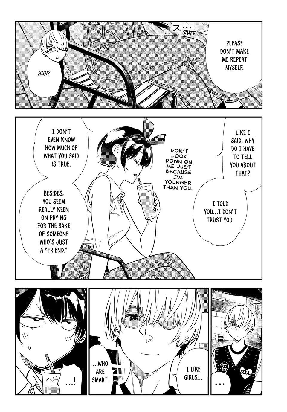 Kanojo, Okarishimasu chapter 427 page 18