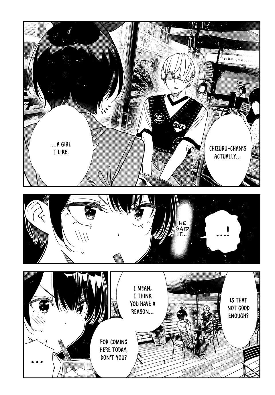 Kanojo, Okarishimasu chapter 427 page 19