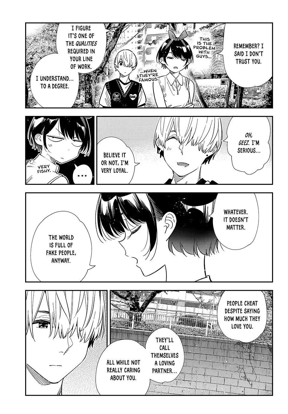 Kanojo, Okarishimasu chapter 428 page 11