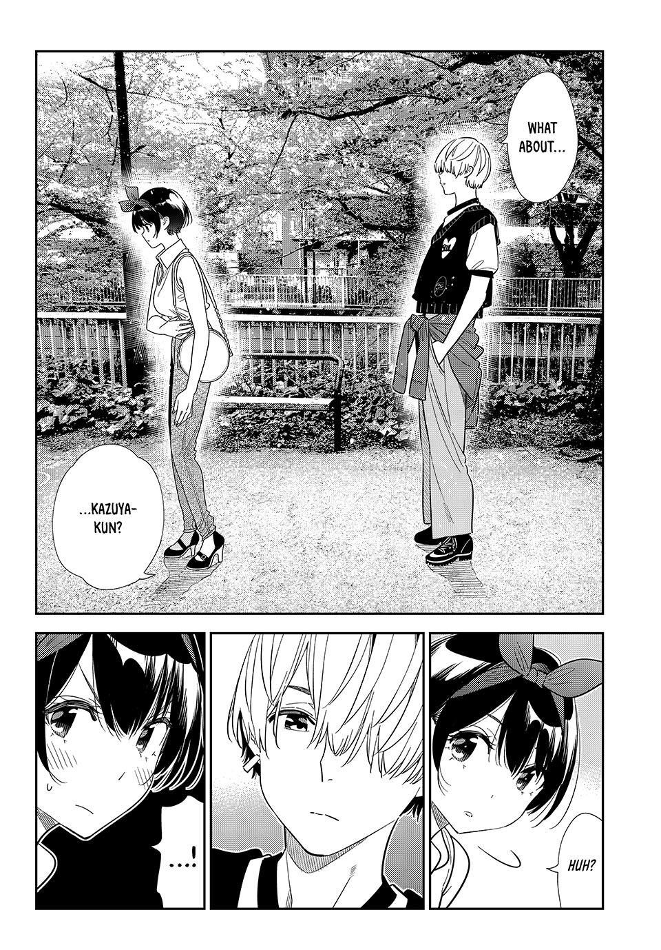 Kanojo, Okarishimasu chapter 428 page 12