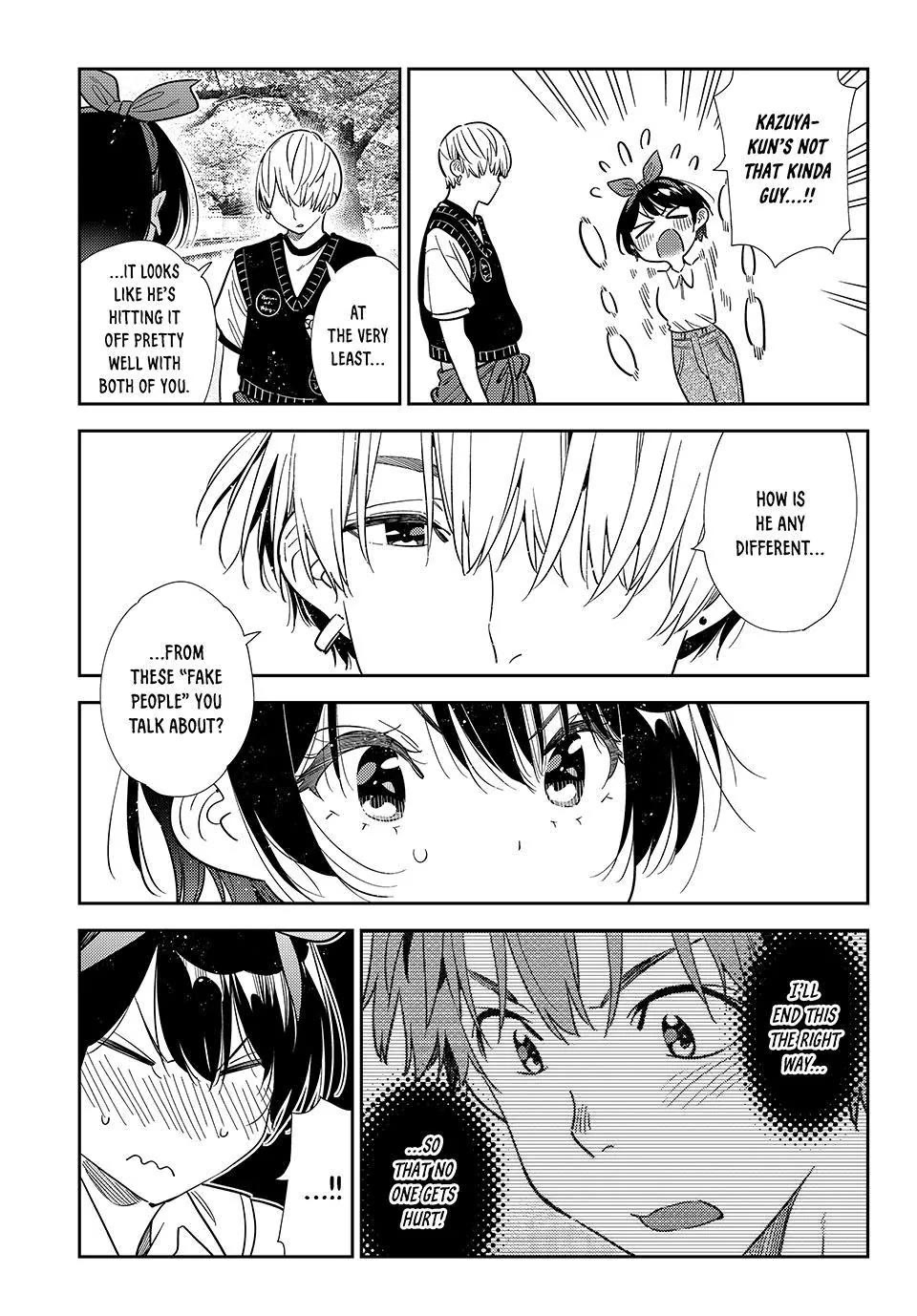 Kanojo, Okarishimasu chapter 428 page 13