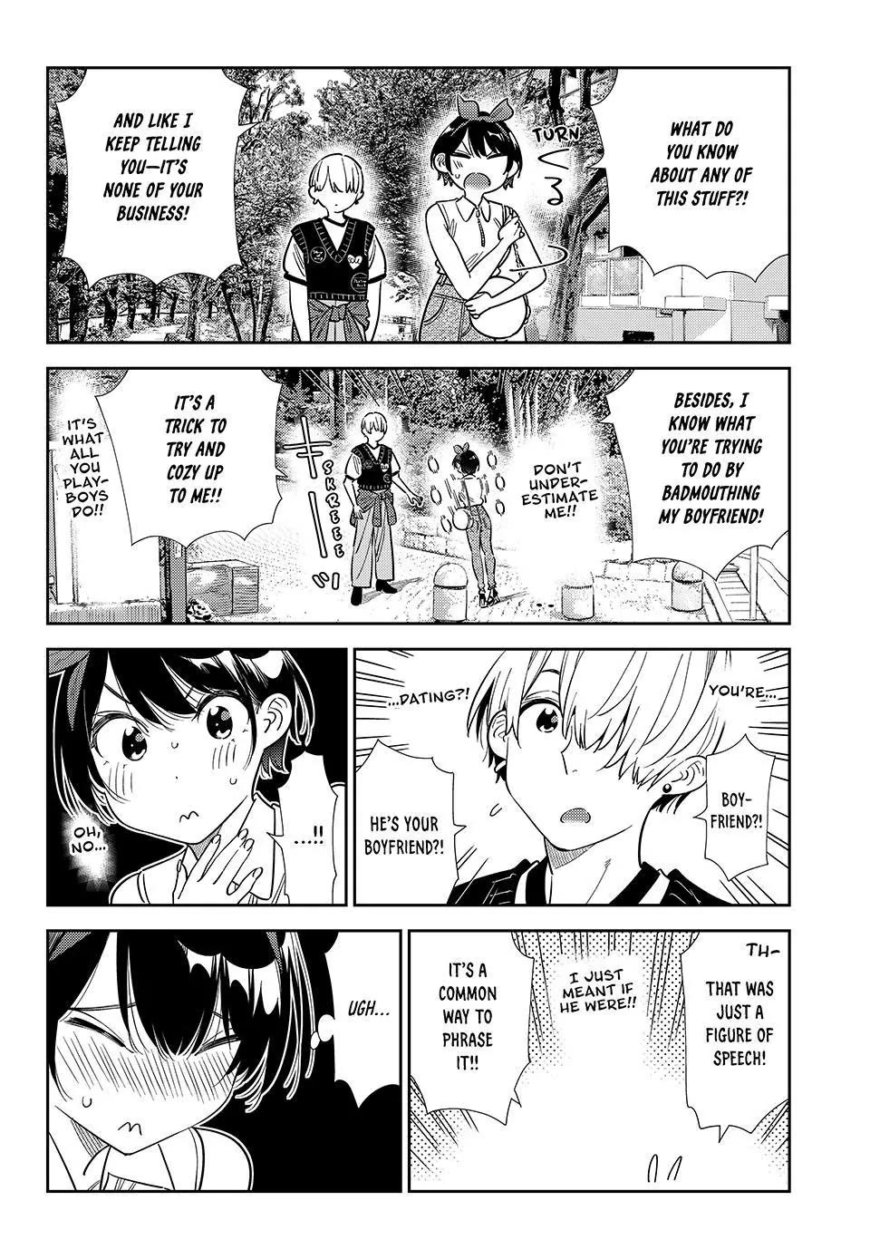 Kanojo, Okarishimasu chapter 428 page 14
