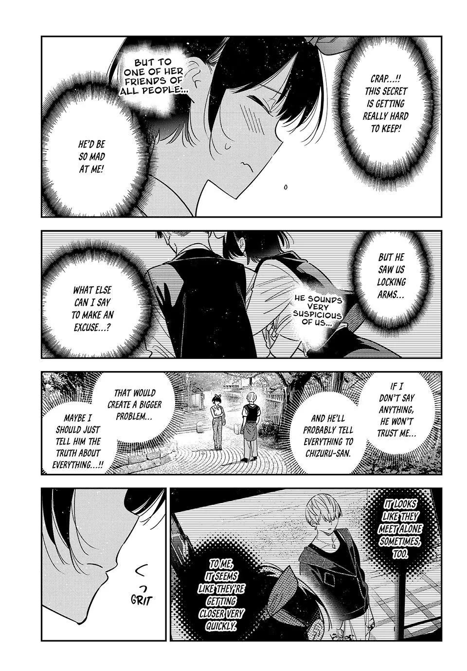 Kanojo, Okarishimasu chapter 428 page 15