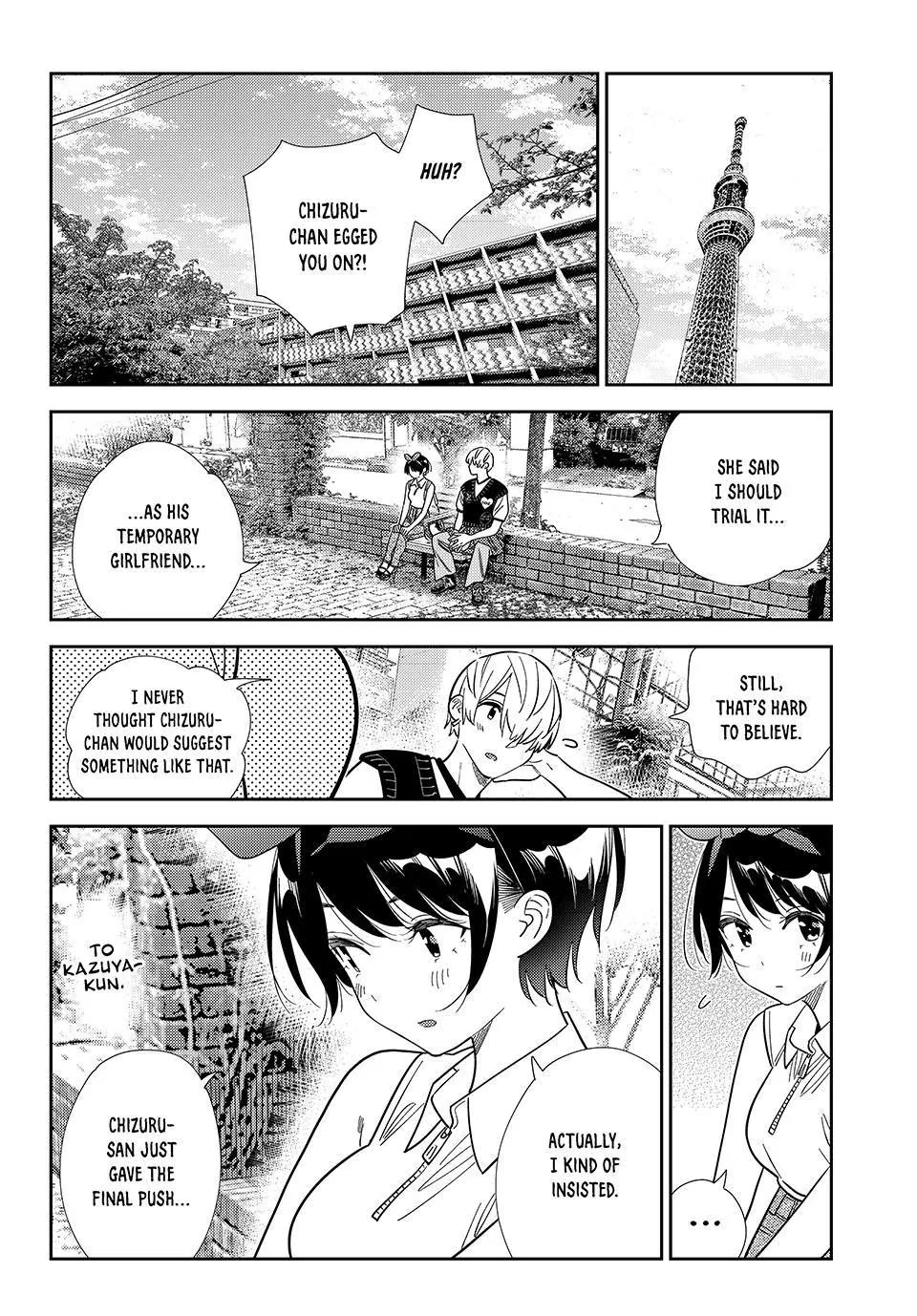 Kanojo, Okarishimasu chapter 429 page 4