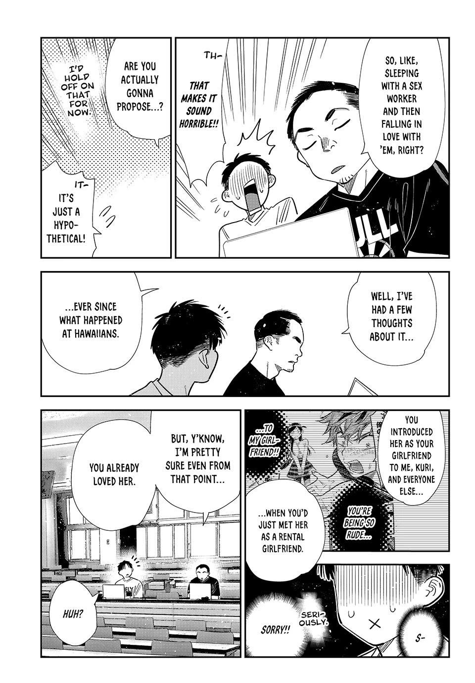 Kanojo, Okarishimasu chapter 435 page 11