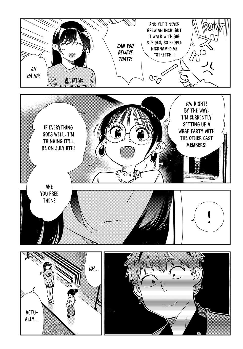Kanojo, Okarishimasu chapter 435 page 17