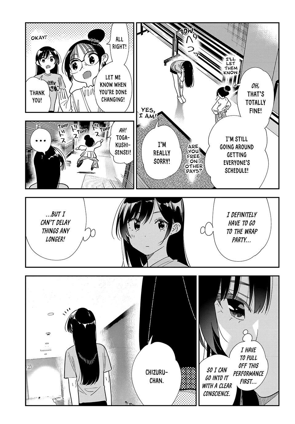 Kanojo, Okarishimasu chapter 435 page 19