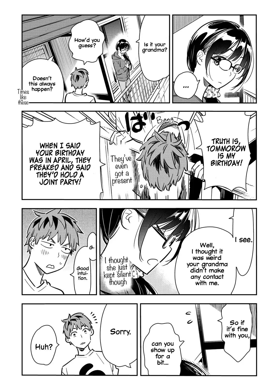 Kanojo, Okarishimasu chapter 83 page 12