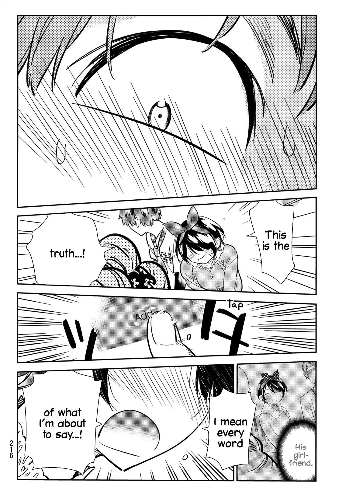 Kanojo, Okarishimasu chapter 85 page 17