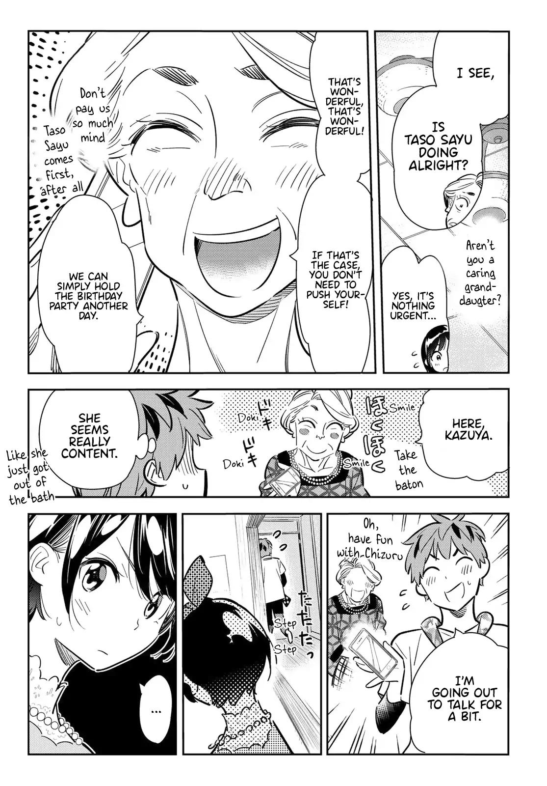 Kanojo, Okarishimasu chapter 86 page 7