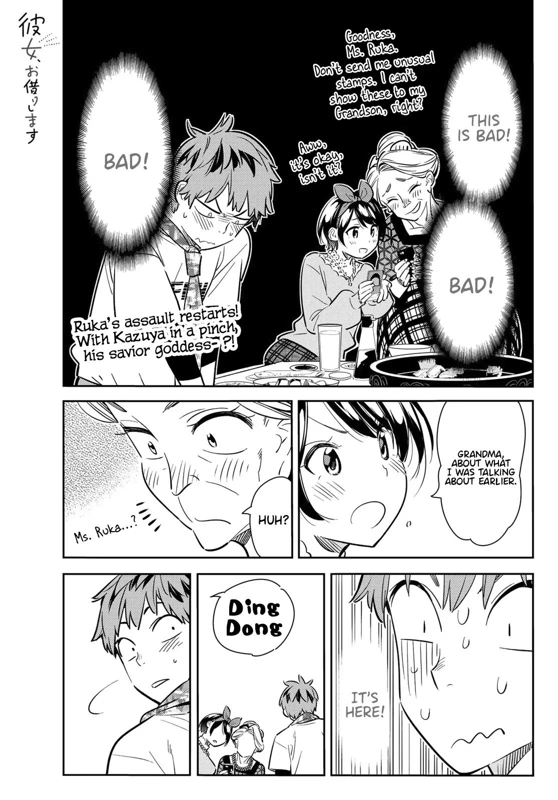 Kanojo, Okarishimasu chapter 87 page 1