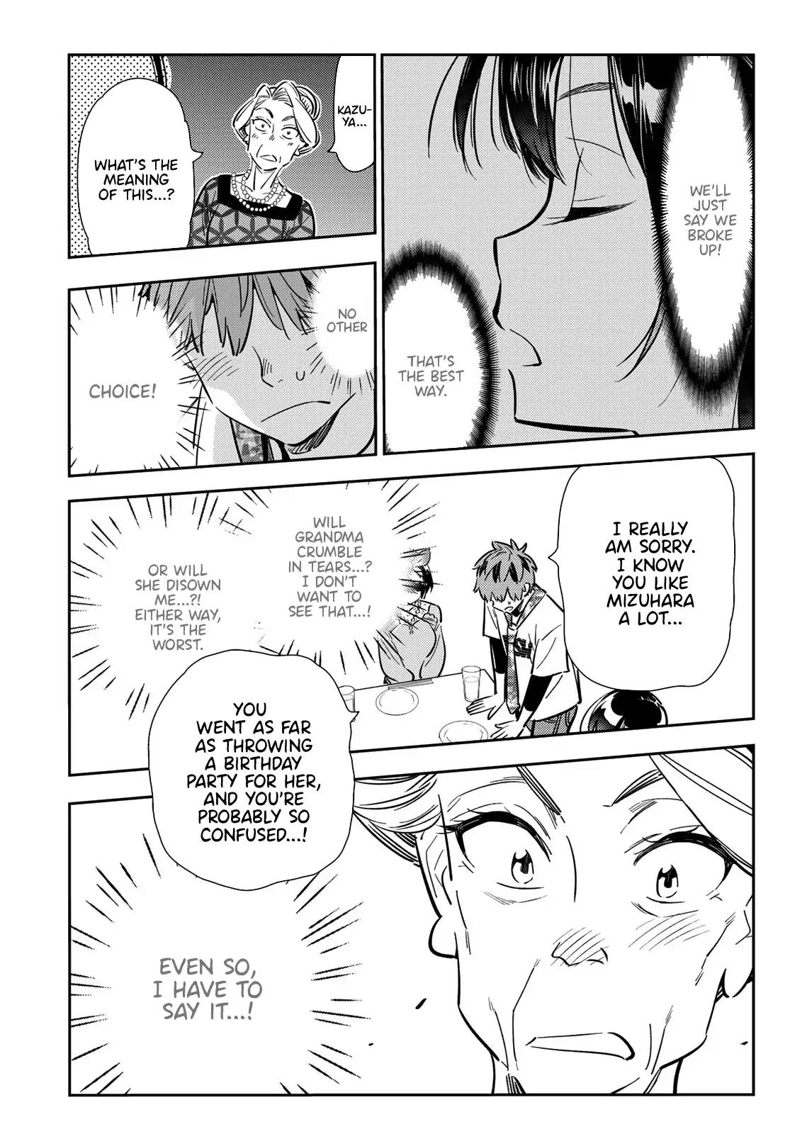 Kanojo, Okarishimasu chapter 89 page 15