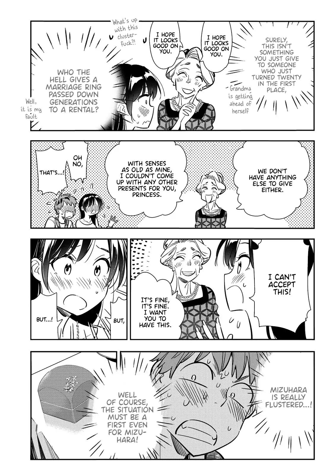 Kanojo, Okarishimasu chapter 89 page 9