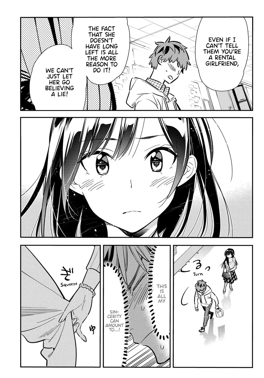 Kanojo, Okarishimasu chapter 90 page 18