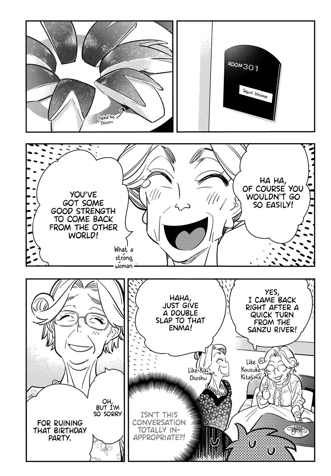 Kanojo, Okarishimasu chapter 90 page 6