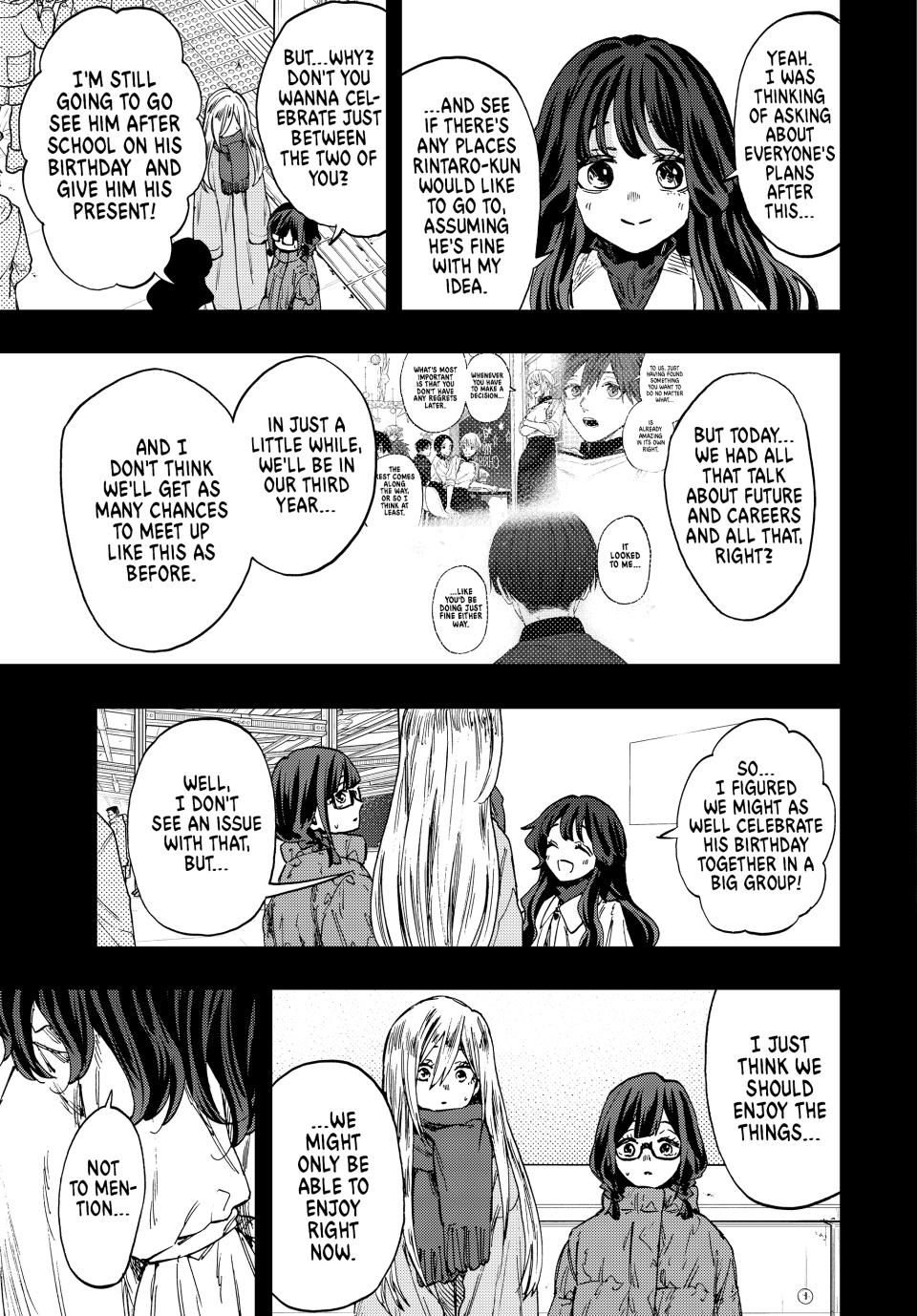 Kaoru Hana wa Rin to Saku chapter 105 page 17