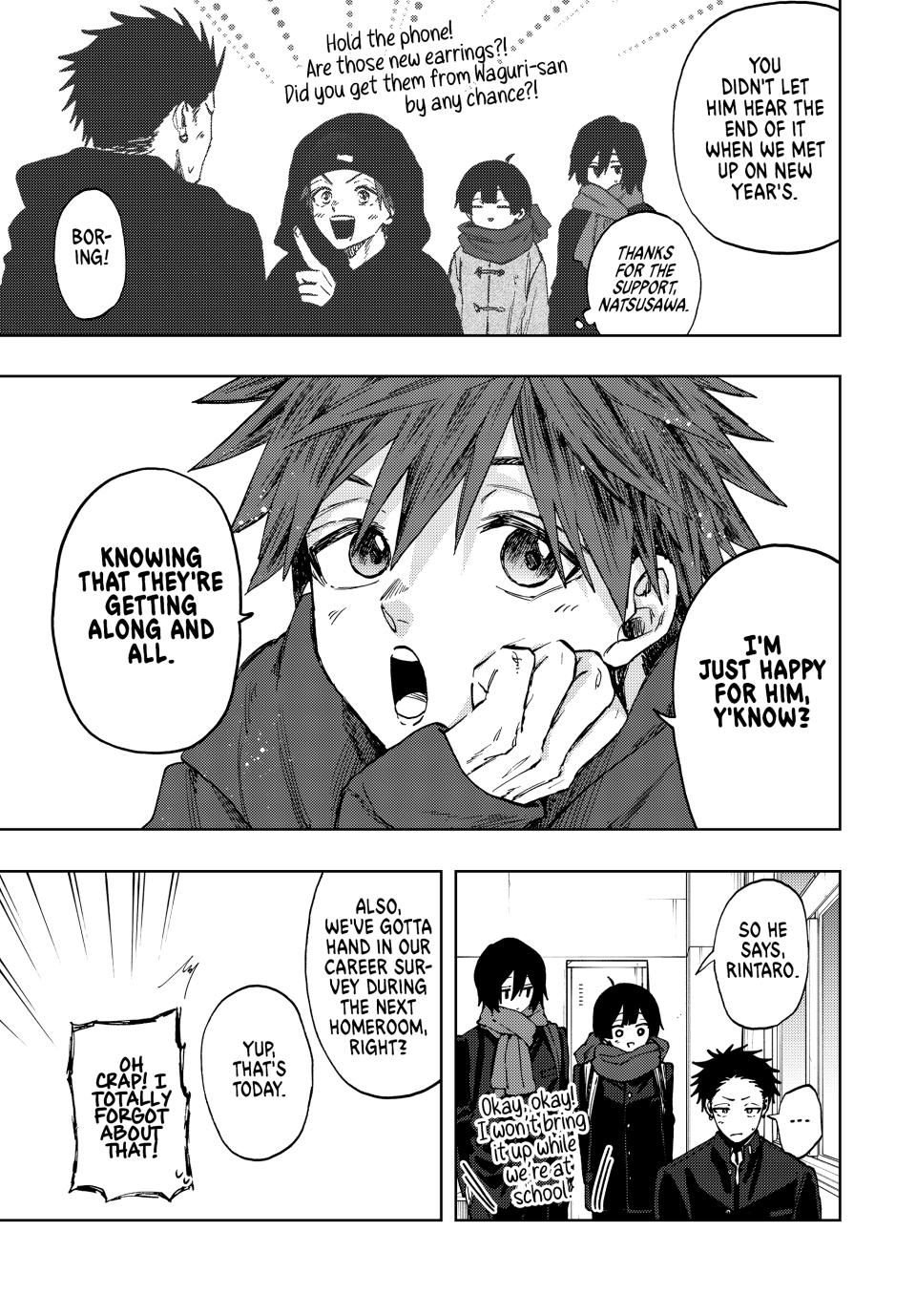 Kaoru Hana wa Rin to Saku chapter 105 page 3