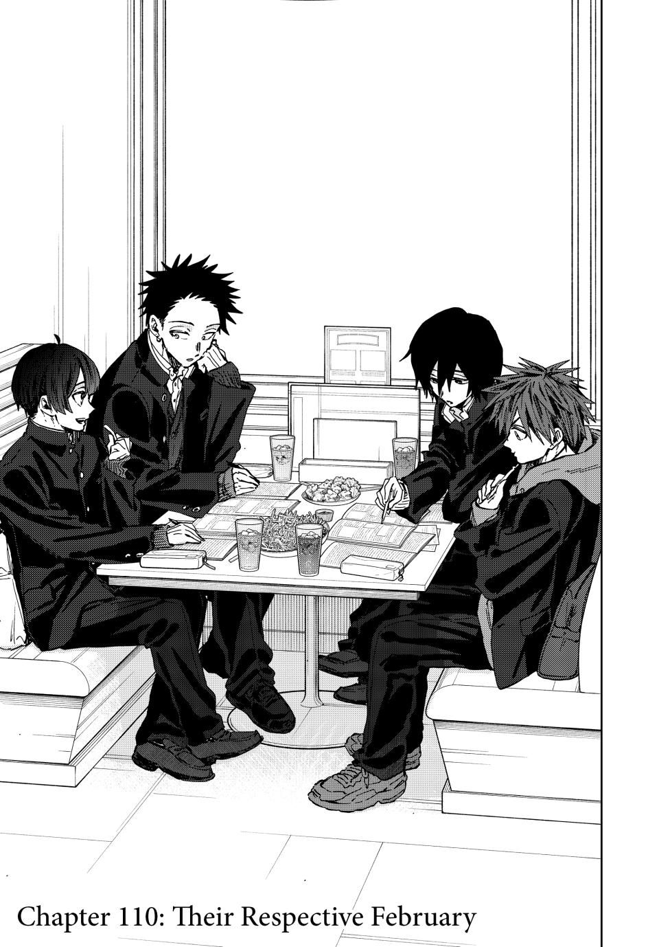 Kaoru Hana wa Rin to Saku chapter 110 page 1