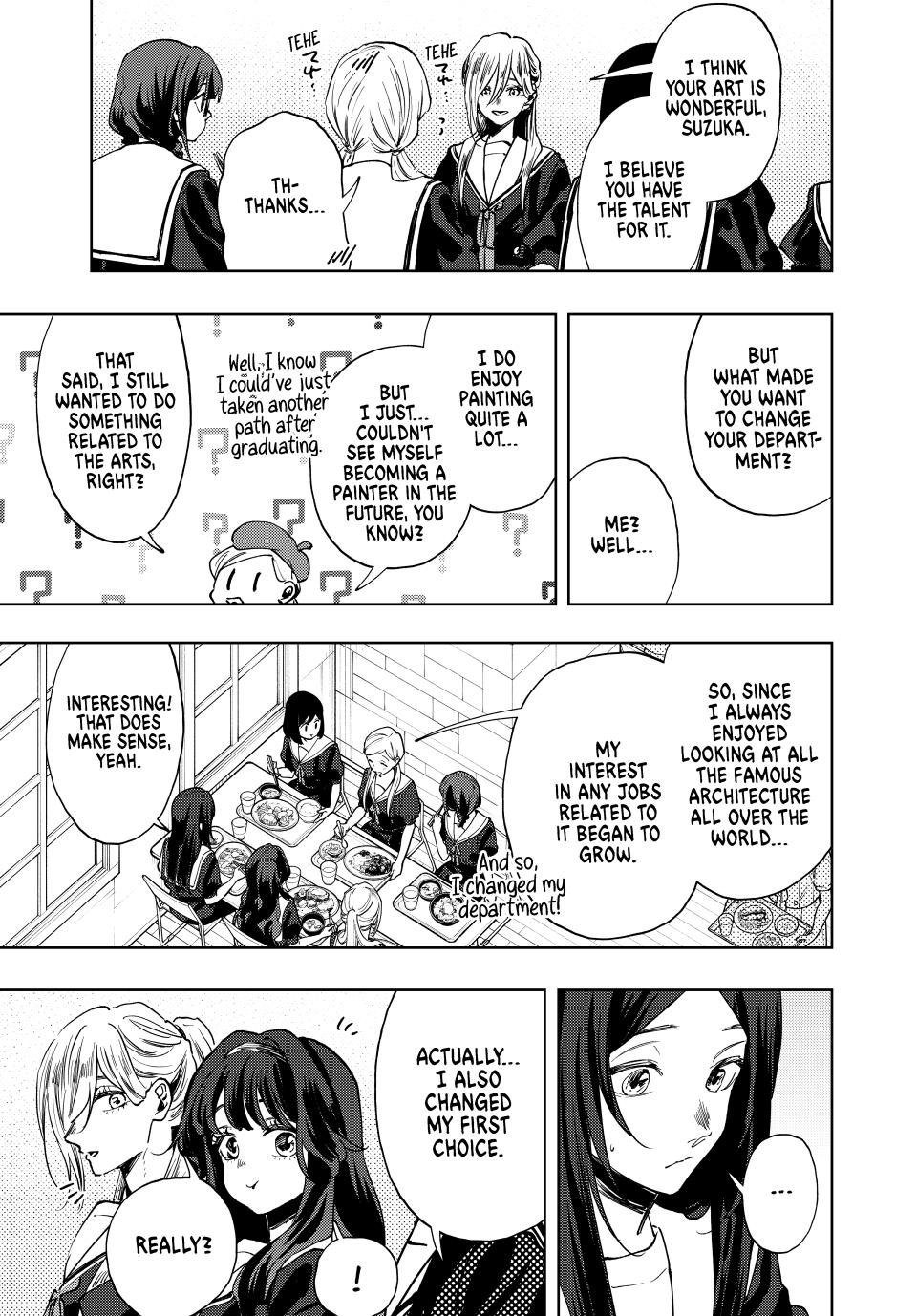 Kaoru Hana wa Rin to Saku chapter 132 page 5