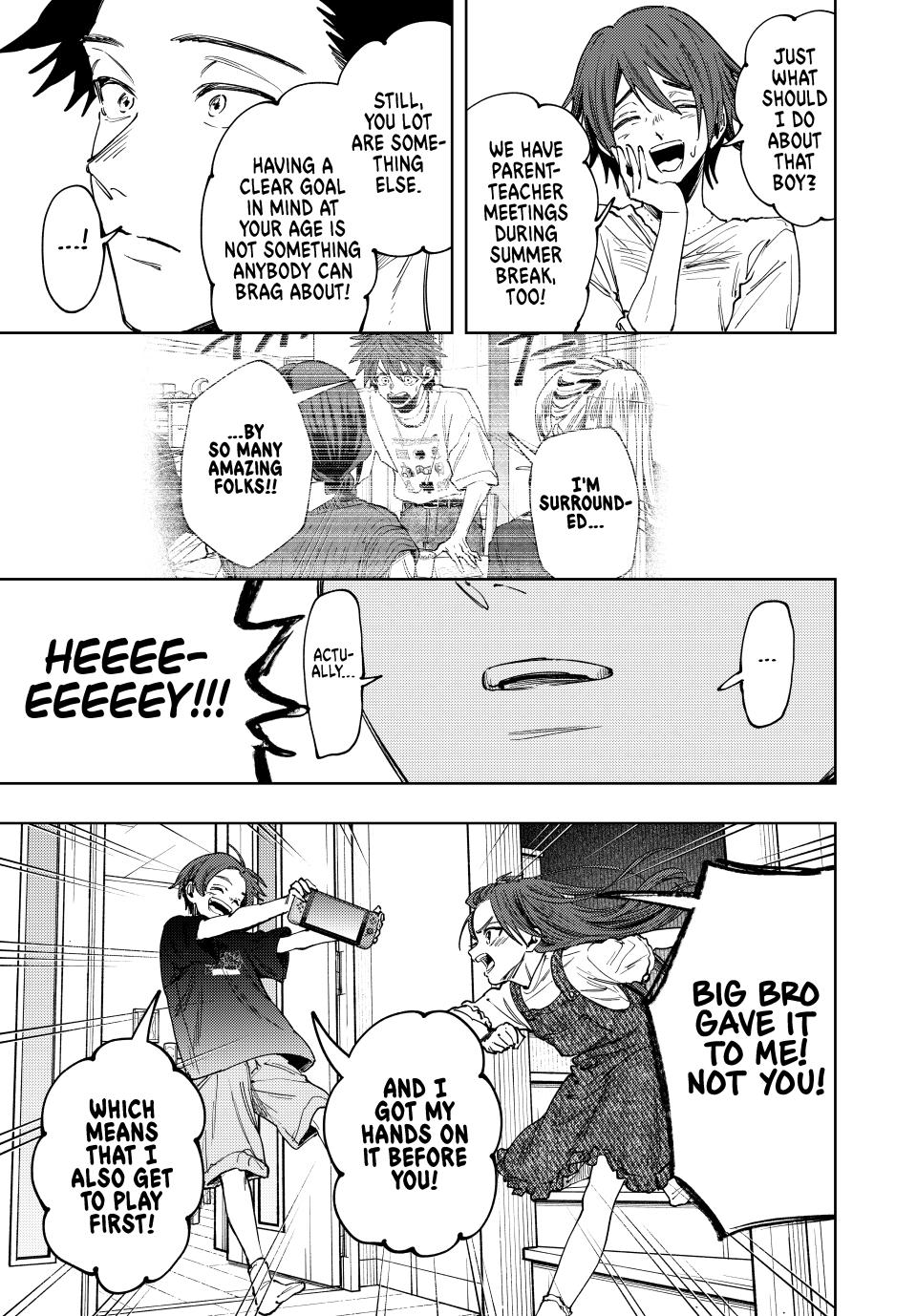 Kaoru Hana wa Rin to Saku chapter 133 page 7