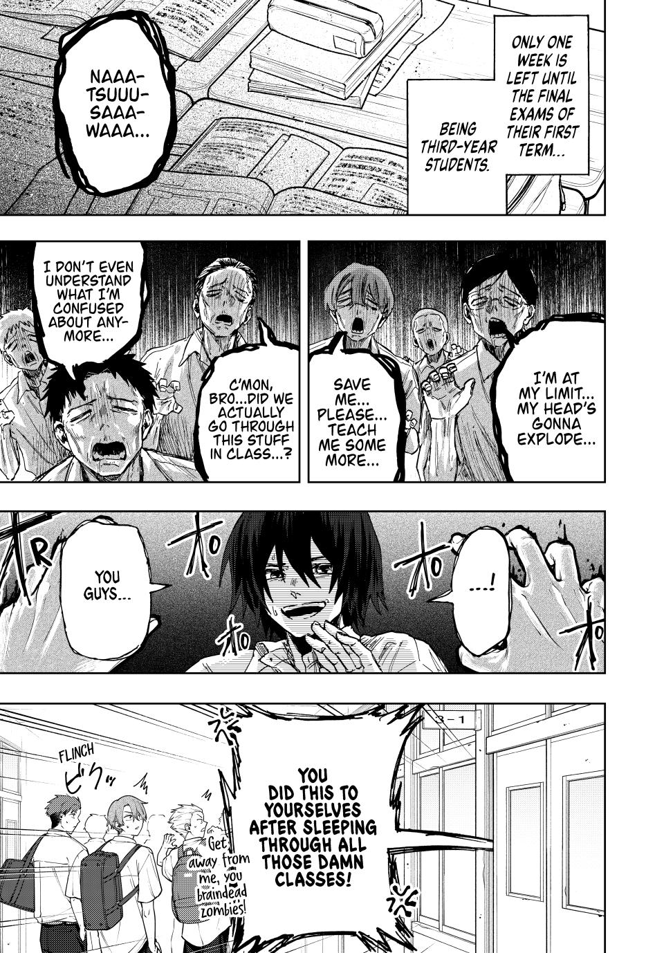 Kaoru Hana wa Rin to Saku chapter 135 page 1