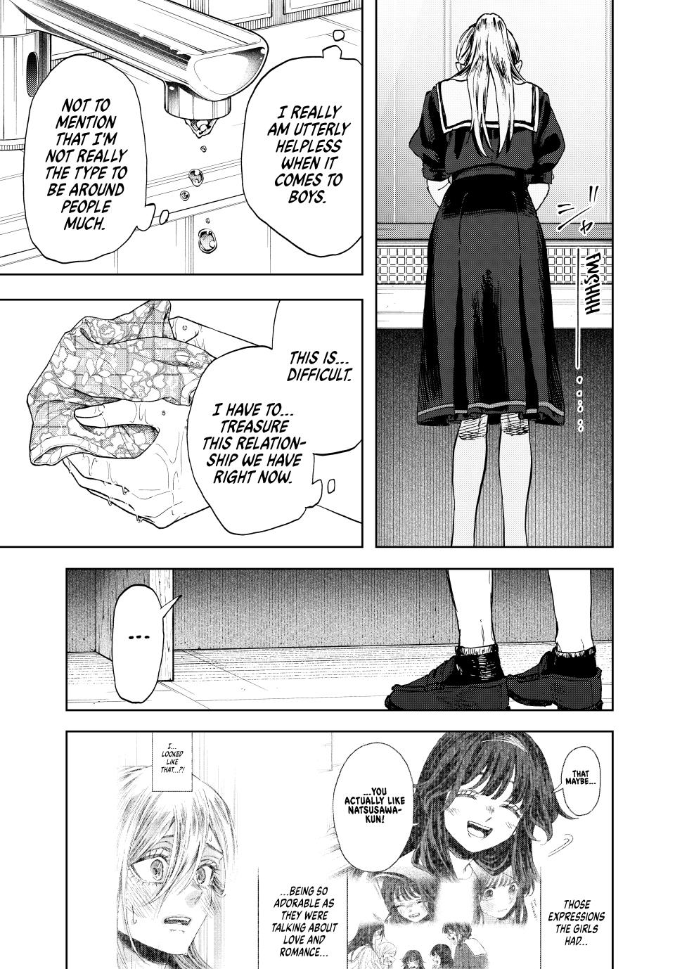 Kaoru Hana wa Rin to Saku chapter 141 page 17