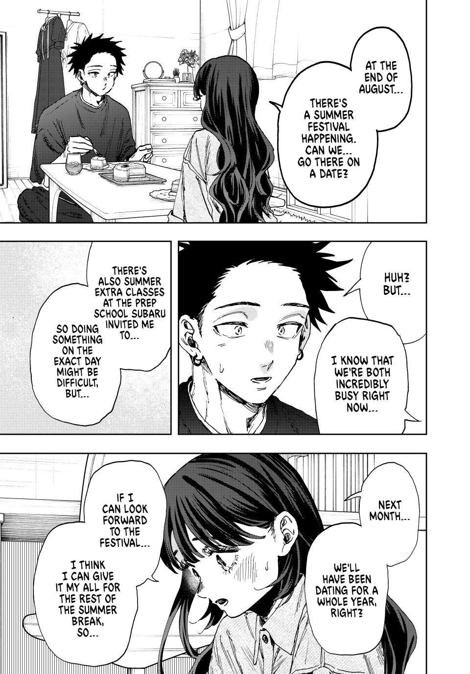 Kaoru Hana wa Rin to Saku chapter 142 page 17