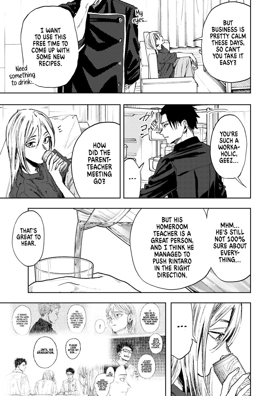 Kaoru Hana wa Rin to Saku chapter 144 page 11