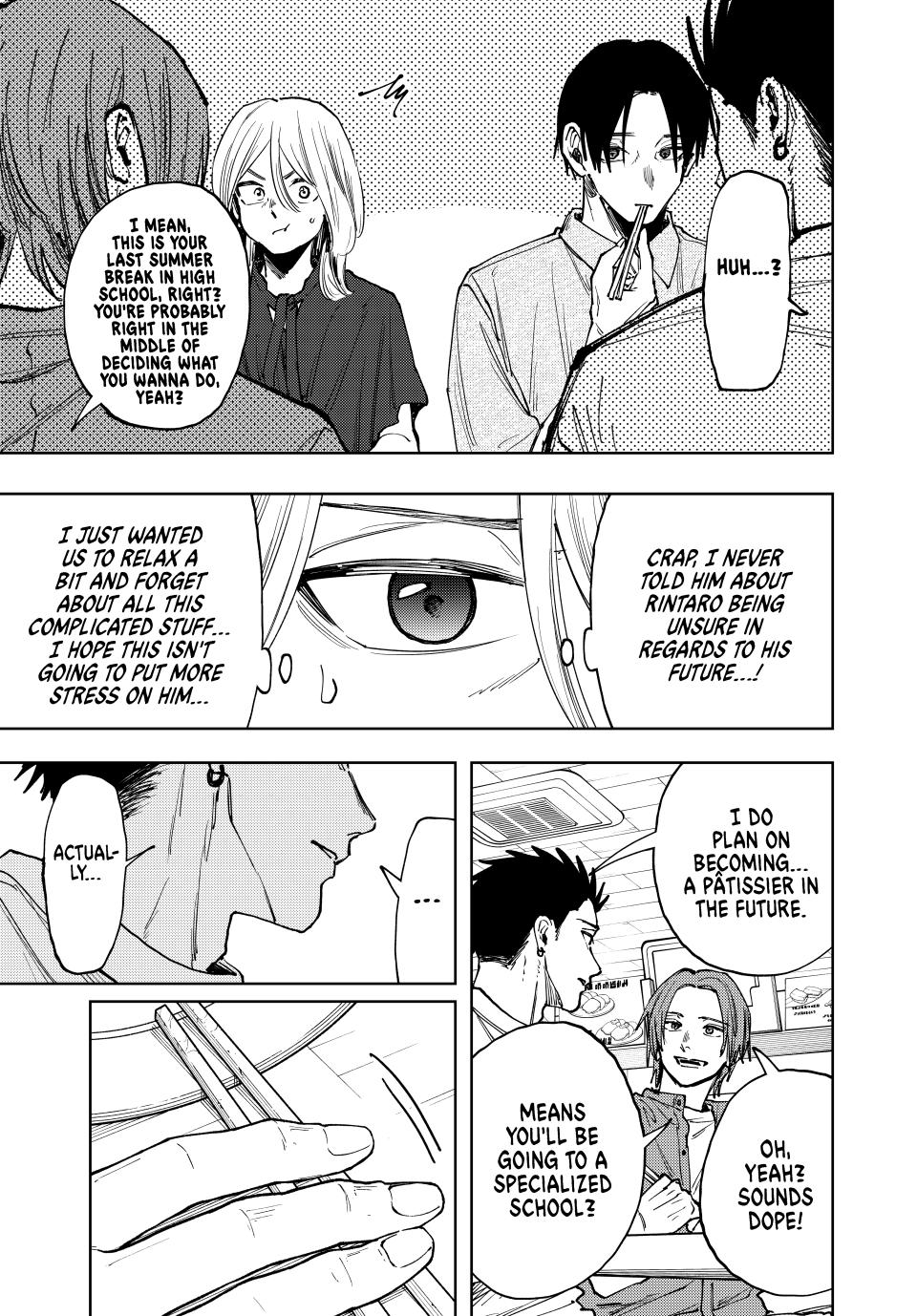 Kaoru Hana wa Rin to Saku chapter 145 page 9