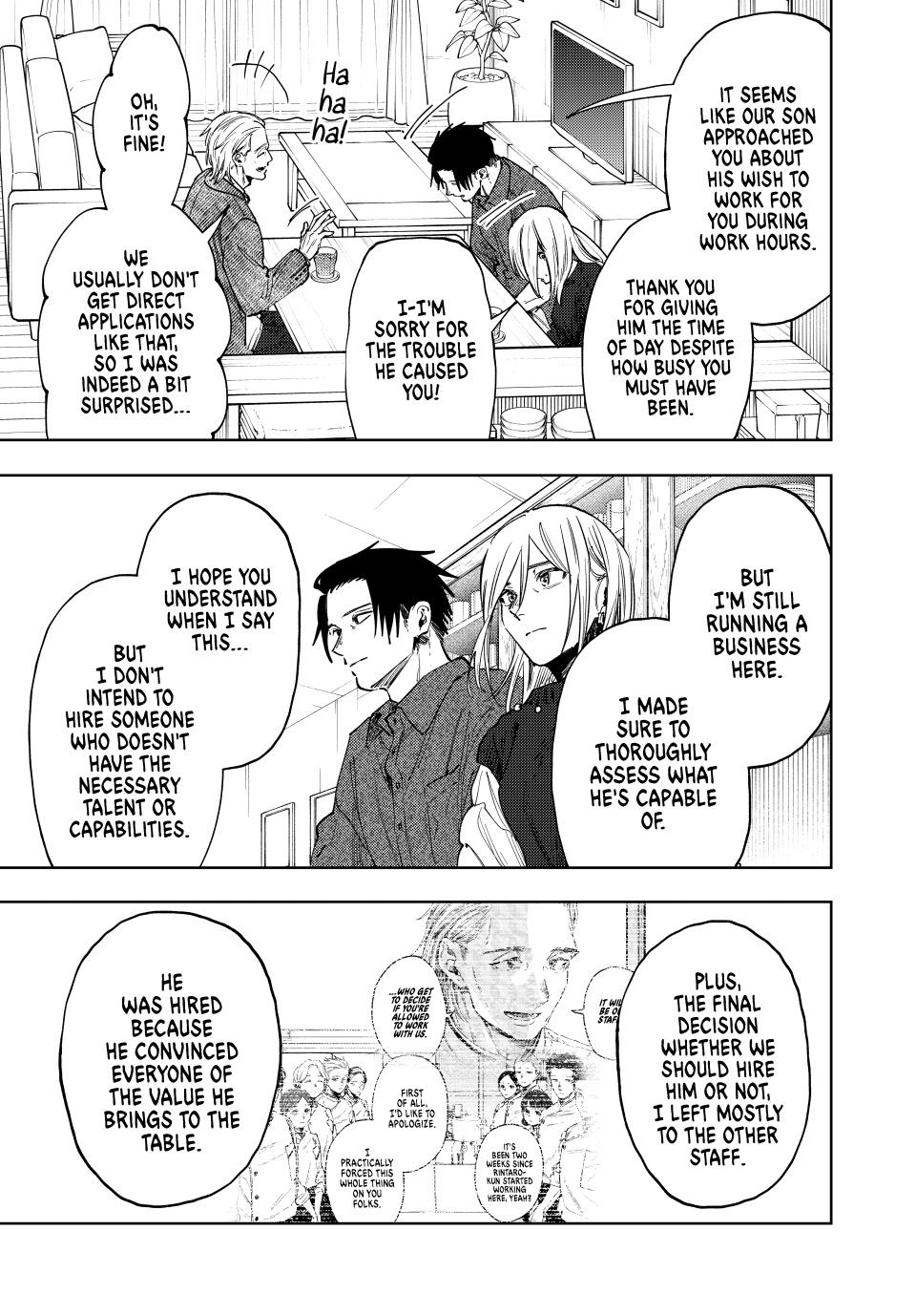 Kaoru Hana wa Rin to Saku chapter 153 page 11